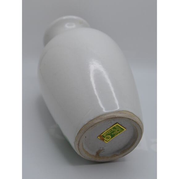 Brinn's Pittsburgh Ceramic Flowered Vase - Vintage Hand Painted Made in Taiwan - Picture 6 of 7